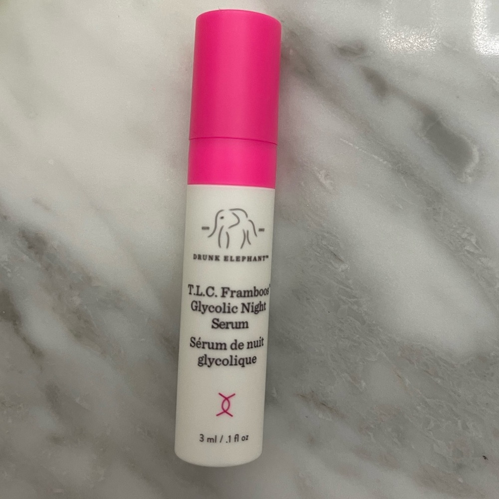 Pick 8/$50 Drunk Elephant T.L.C. Framboos Glycolic Night Serum🆕deluxe sa…